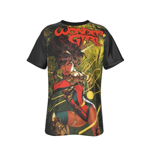 WONDER GIRL 5 COVER ALL OVER PRINT SHIRT AND TANK - YARA FLOR