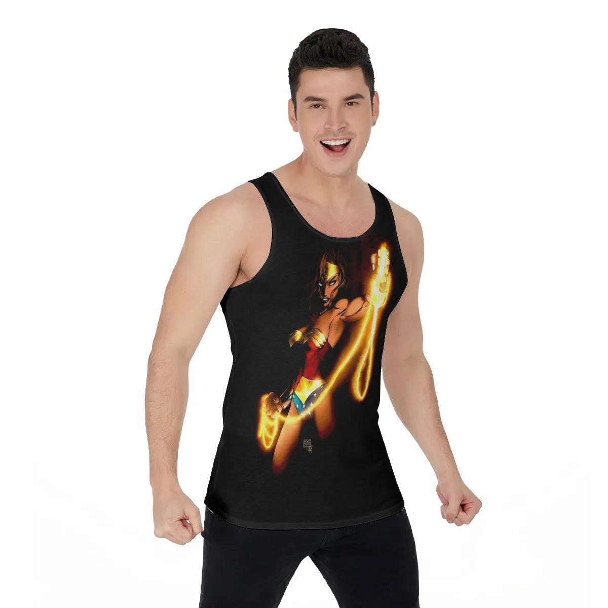 IDENTITY CRISIS 4 WONDER WOMAN ALL OVER PRINT SHIRT AND TANK TOP