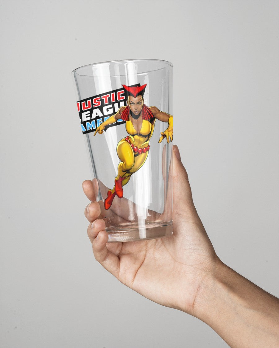 VIXEN READY Pint Glass (with Free Shipping) - JLA READY SERIES
