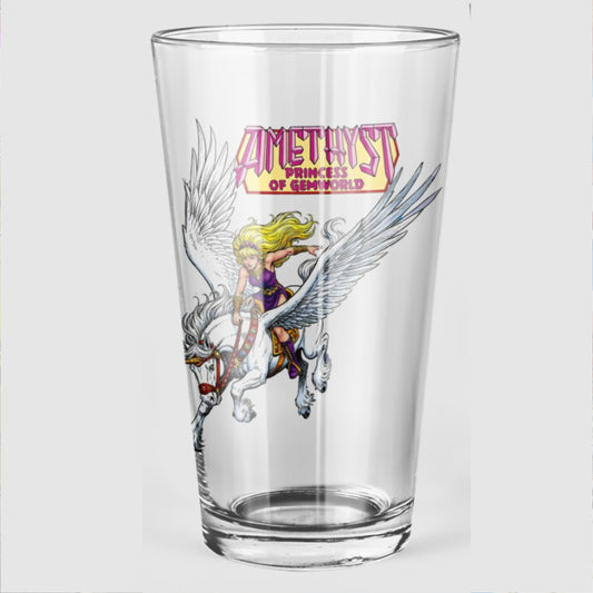 AMETHYST READY Pint Glass (with Free Shipping)