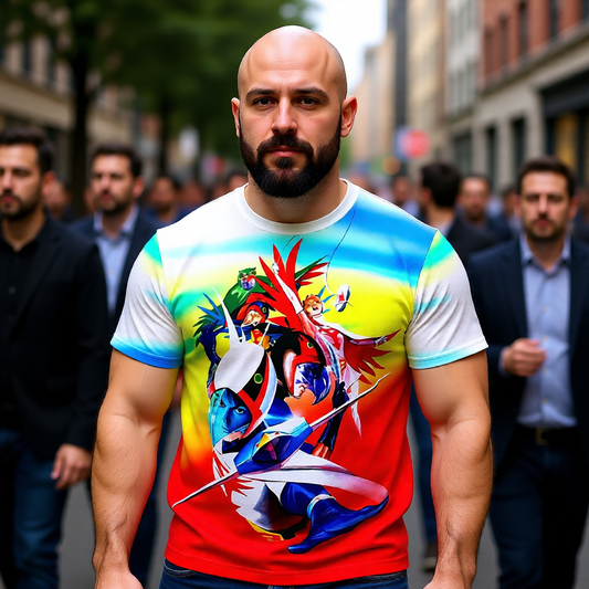 BATTLE FOR THE PLANET OVER PRINT SHIRT AND TANK TOP - ALEX ROSS ART