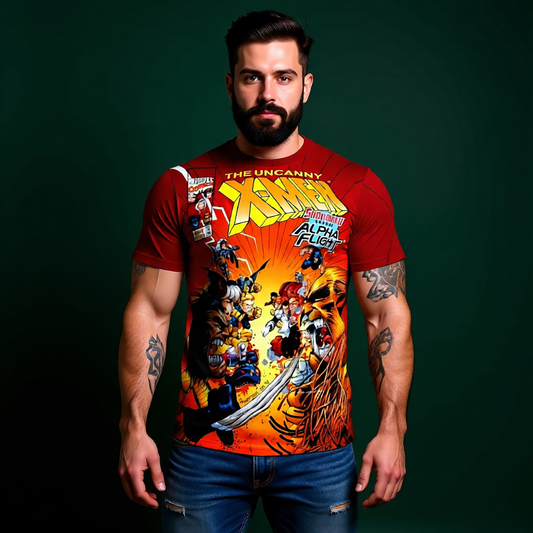 XMEN 355 ALL OVER PRINT SHIRT AND TANK TOP - ALPHA FLIGHT