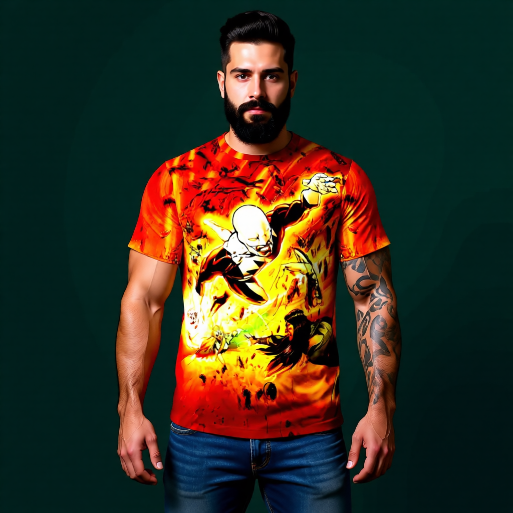 ALPHA FLIGHT FEAR ITSELF 2 OVER PRINT SHIRT AND TANK TOP