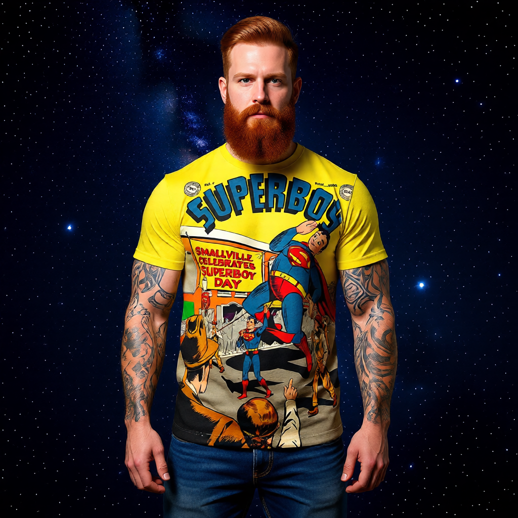 SUPERBOY 2 OVER PRINT SHIRT & TANK