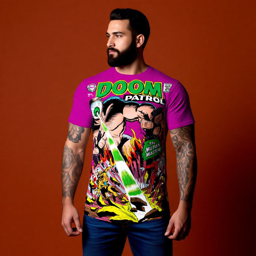 DOOM PATROL 115 READY OVER PRINT SHIRT AND TANK TOP