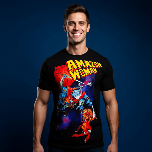 AMAZON WOMAN 2 ALL OVER PRINT SHIRT AND TANK TOP - Tom Simonton ART