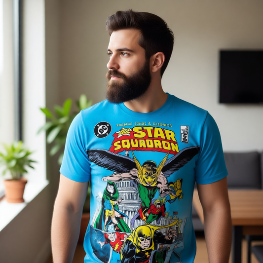 ALL STAR SQUADRON 67 ALL OVER PRINT SHIRT AND TANK TOP- JSA