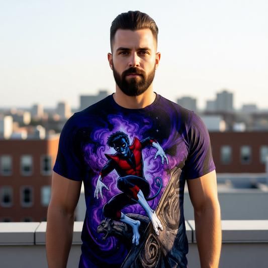 NIGHTCRAWLER CLASSIC READY OVER PRINT SHIRT AND TANK TOP - ORIGINAL ART