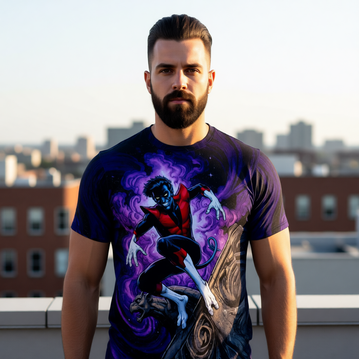 NIGHTCRAWLER TIRBUTE ALL OVER PRINT SHIRT AND TANK TOP - ORIGINAL ART