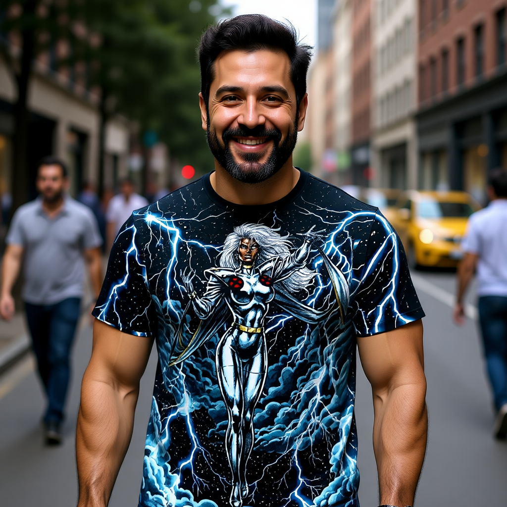 STORM GODDESS READY OVER PRINT SHIRT AND TANK TOP - ORIGINAL ART