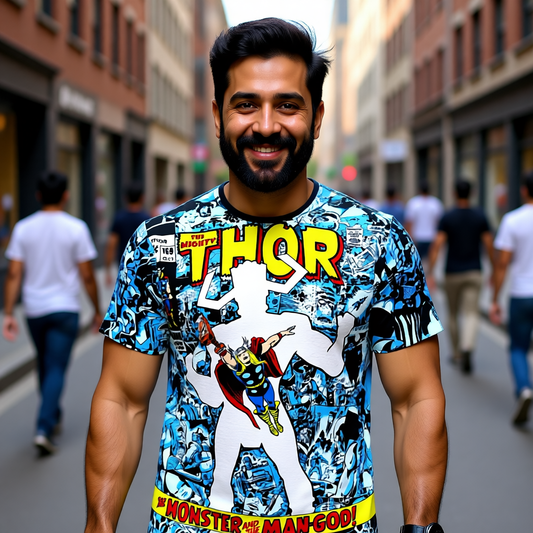 THOR 169 OVER PRINT SHIRT AND TANK TOP