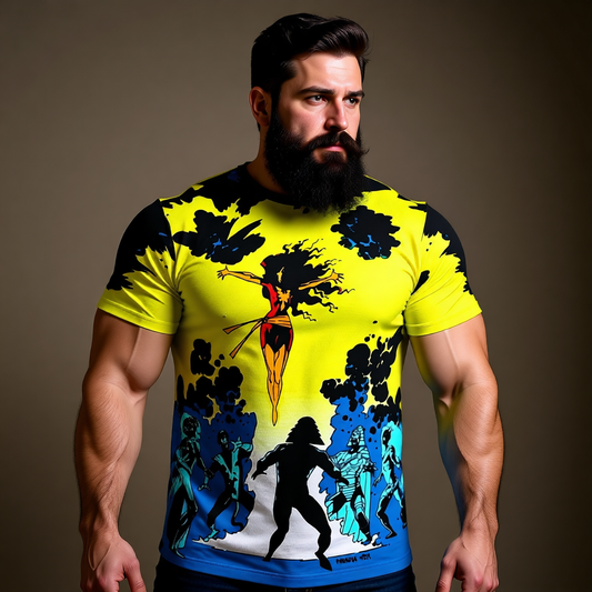 XMEN CLASSICS 61 ALL OVER PRINT SHIRT AND TANK TOP - MIKE MIGNOLA ART