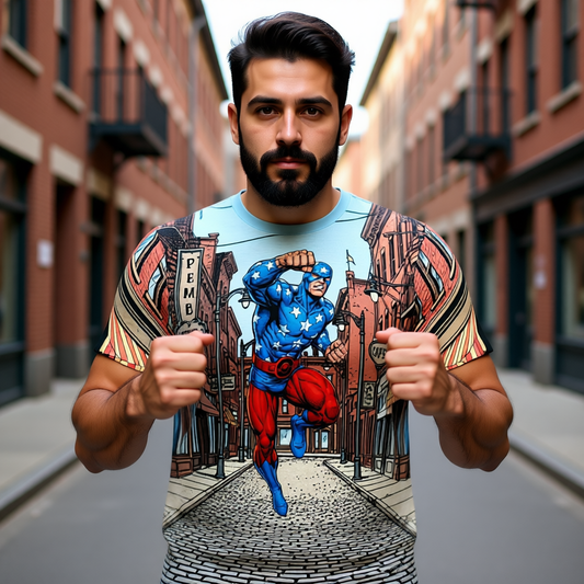 STAR SPANGLED KID GO All Over Print Shirt & Tank Top