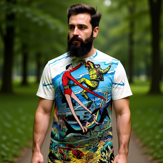 PLASTIC MAN 48 All Over Print Shirt & Tank Top