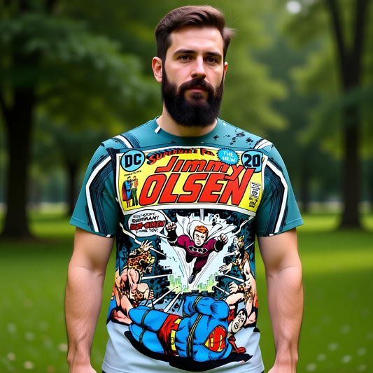JIMMY OLSEN 158 All Over Print Shirt & Tank Top