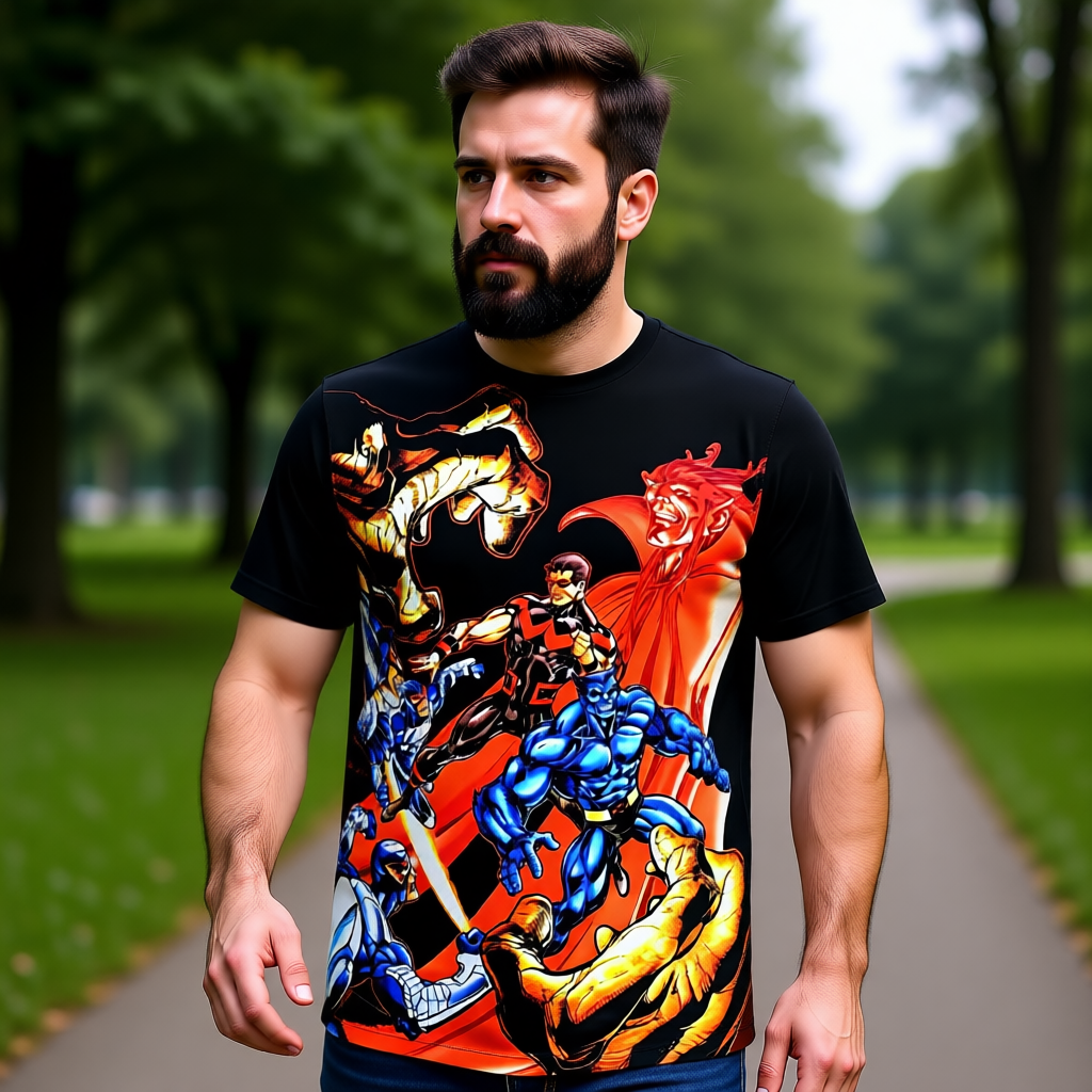AVENGERS TWO: WONDER MAN & BEAST All Over Print Shirt & Tank Top