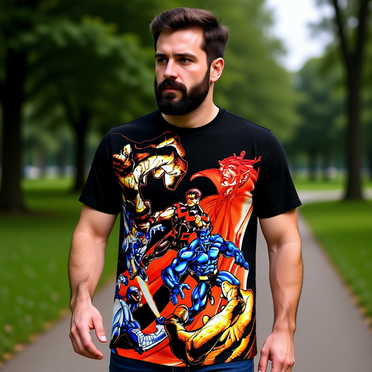 AVENGERS TWO: WONDER MAN & BEAST All Over Print Shirt & Tank Top