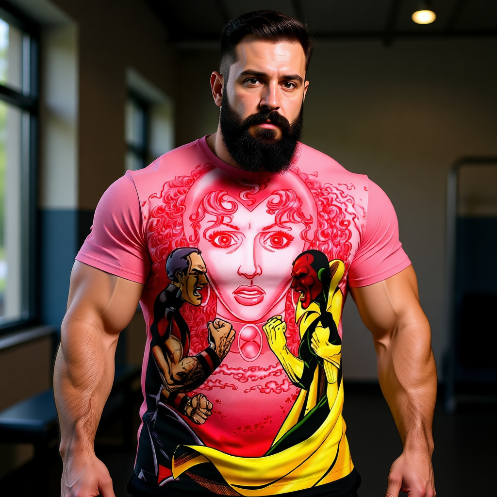 AVENGERS 23 V3All Over Print Shirt & Tank Top- WONDER MAN- GEORGE PEREZ ART