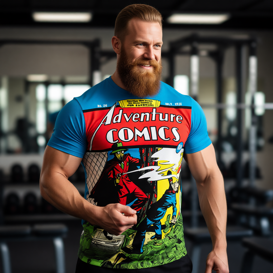 ADVENTURE COMICS 40 All Over Print Shirt & Tank Top - SANDMAN