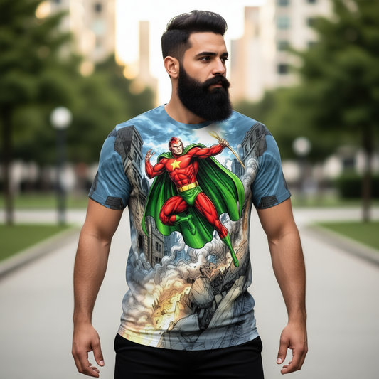 OG STARMAN GO All Over Print Shirt & Tank Top -ORIGINAL ART