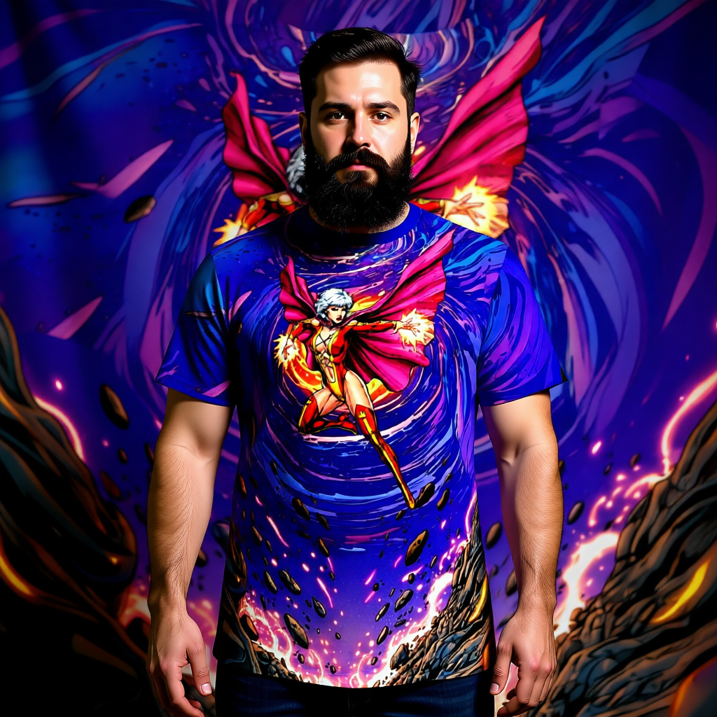 PRINCESS PROJECTRA GO All Over Print Shirt & Tank Top -ORIGINAL ART