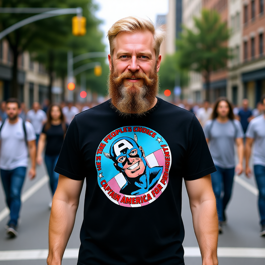 CAPTAIN AMERICA FOR PRESIDENT All Over Print Shirt & Tank Top