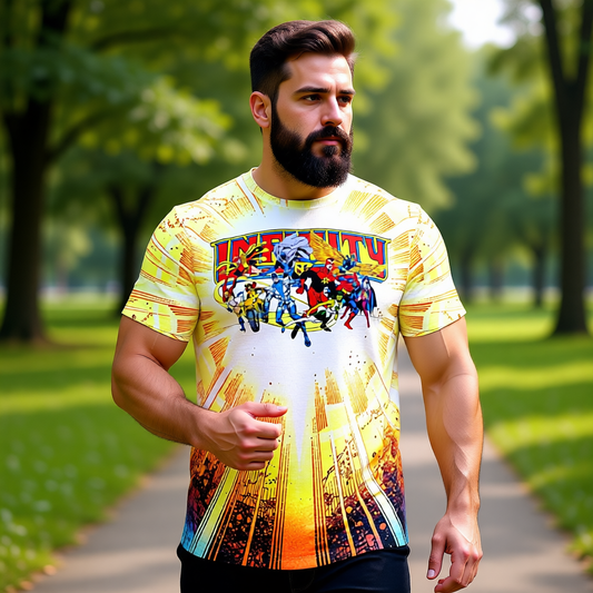 INFINITY INC PROMO GO All Over Print Shirt & Tank Top