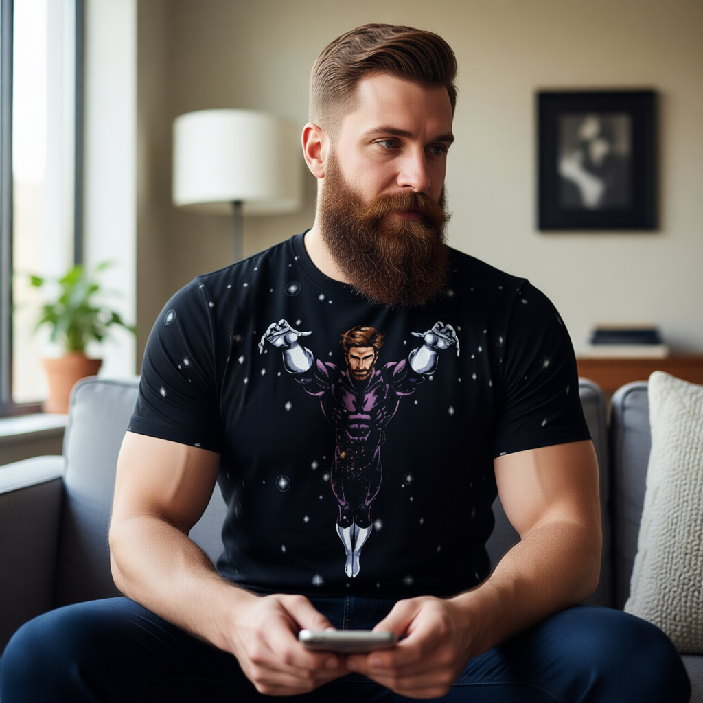 STARBOY READY ALL OVER PRINT SHIRT - REFRESH