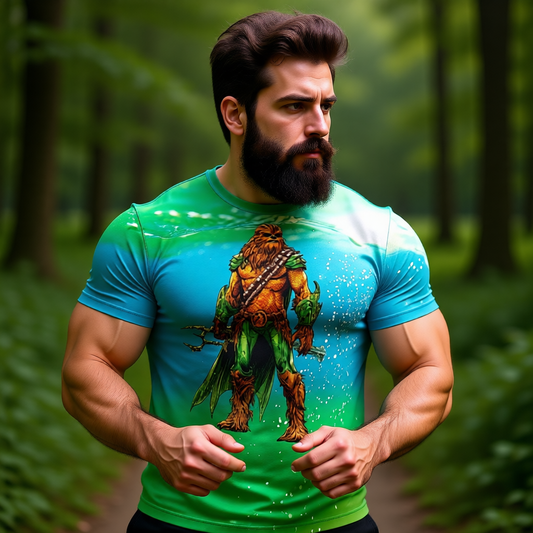 CHEWBAQUAMAN MASH UP All Over Print Shirt & Tank Top - ORIGINAL ART