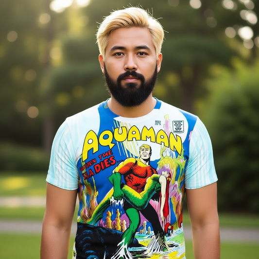 AQUAMAN 55 All Over Print Shirt & Tank Top