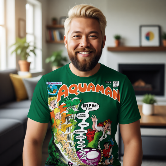 AQUAMAN 37 All Over Print Shirt & Tank Top