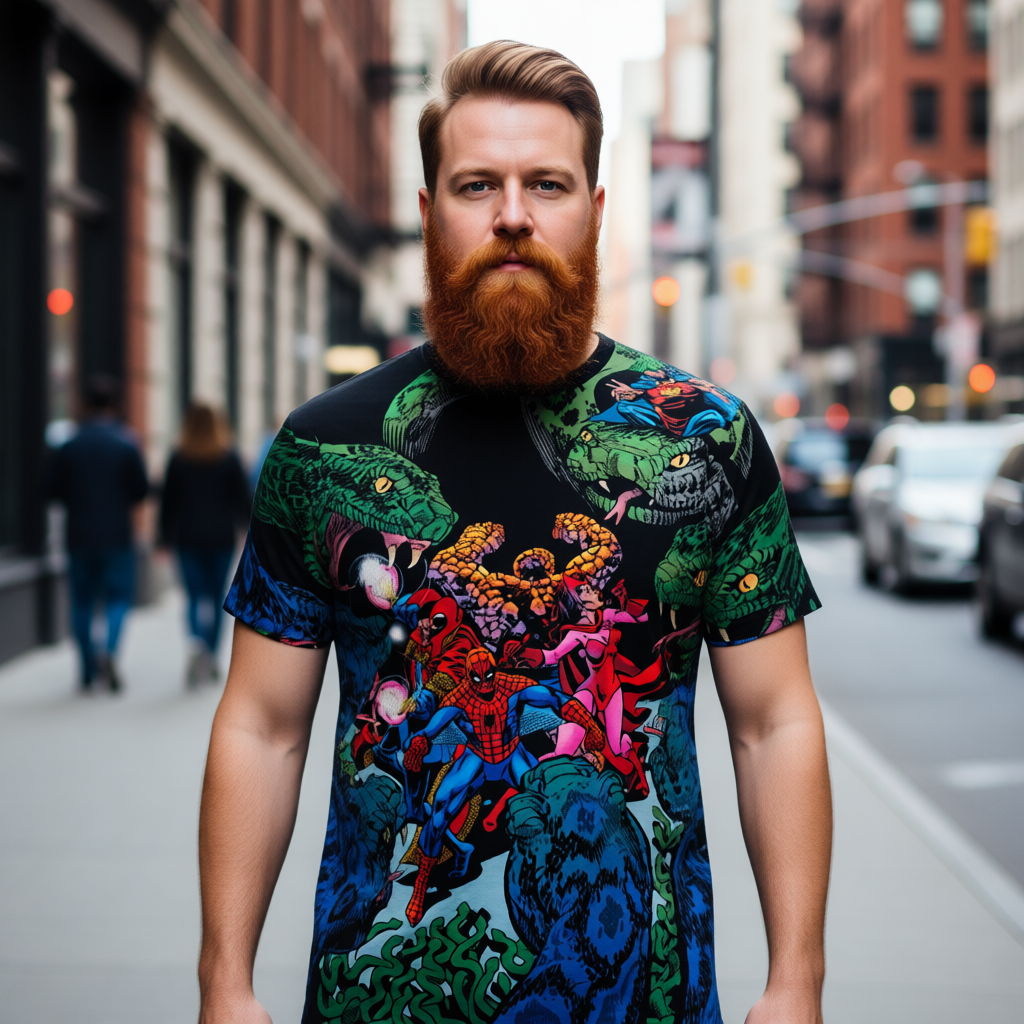 MARVEL TEAM UP 5 All Over Print Shirt & Tank Top