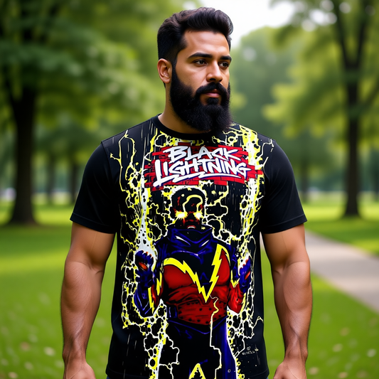 BLACK LIGHTNING 1 V2 All Over Print Shirt & Tank Top