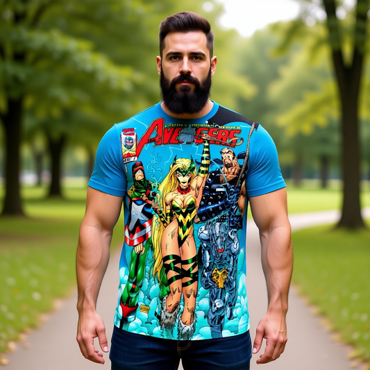 AVENGERS 7 V2 All Over Print Shirt & Tank Top