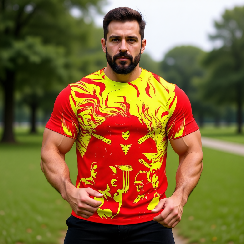 CLASSIC XMEN 36 All Over Print Shirt & Tank Top -STEVE LIGHTLE ART