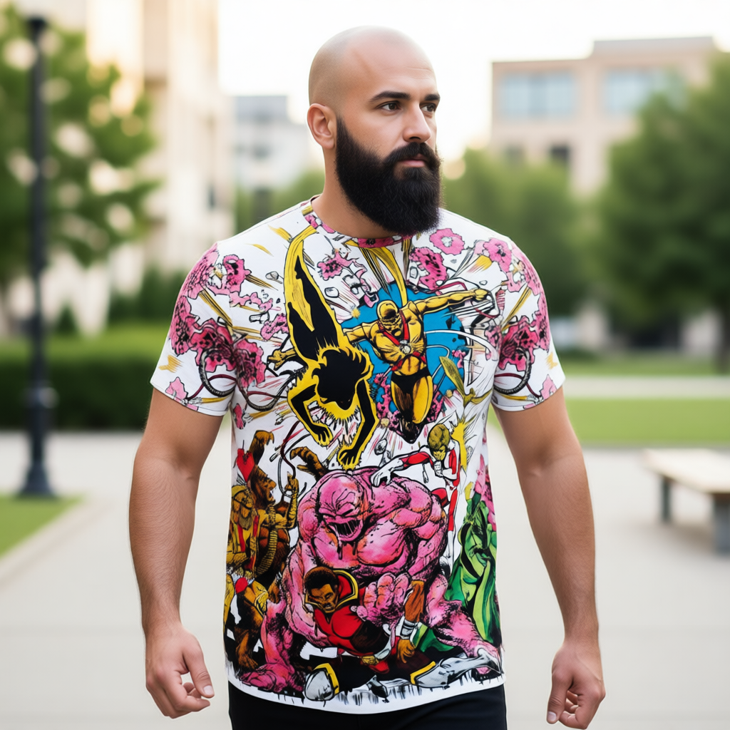 DOOM PATROL TRIBUTE TO STEVE LIGHTLE All Over Print Shirt & Tank Top