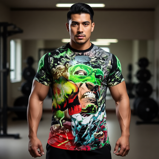 GREEN LANTERNS 54 All Over Print Shirt & Tank Top