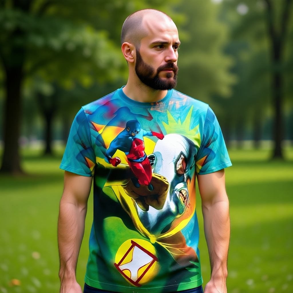 LEGEND OF THE DCU 2 All Over Print Shirt & Tank Top  - THE ATOM