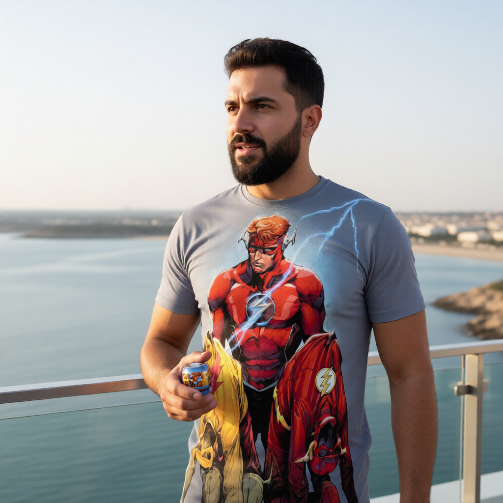 FLASH ANNUAL 1 All Over Print Shirt & Tank Top  -WHERE IS WALLY