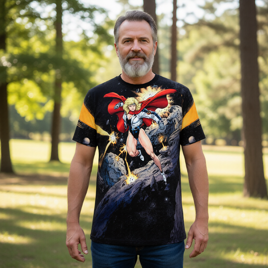 LAUREL KENT GO All Over Print Shirt & Tank Top  -ORIGINAL ART