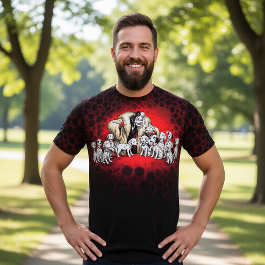 101 DALMATIONS All Over Print Shirt & Tank Top - ORIGINAL ART