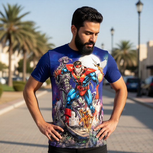 COLOSSAL BOY & THE LEGION All Over Print Shirt & Tank Top - ORIGINAL ART