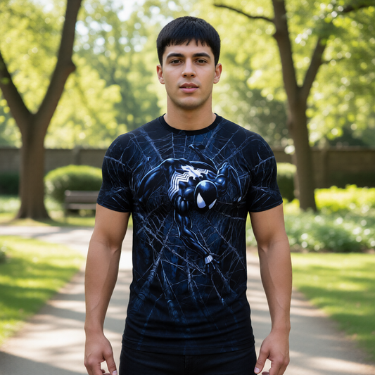 SPIDERMAN BLACK COSTUME GO All Over Print Shirt & Tank Top - ORIGINAL ART