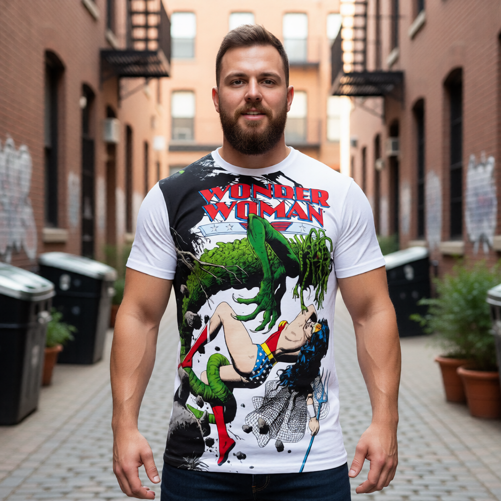 WONDER WOMAN 92 All Over Print Shirt & Tank Top