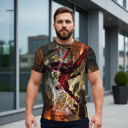 DAREDEVIL ARTHUR ADAMS PINUP All Over Print Shirt & Tank Top