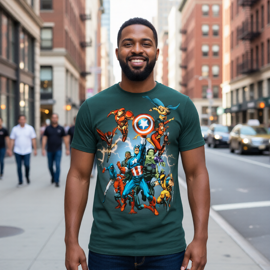 YOUNG AVENGERS - NEW AVENGERS All Over Print Shirt & Tank Top