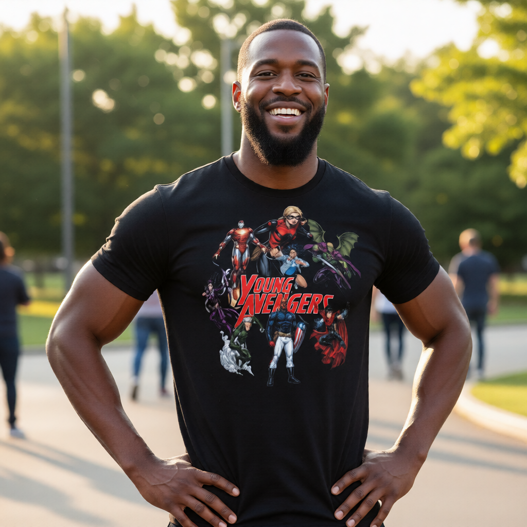 YOUNG AVENGERS TEAM GO All Over Print Shirt & Tank Top - ORIGINAL ART