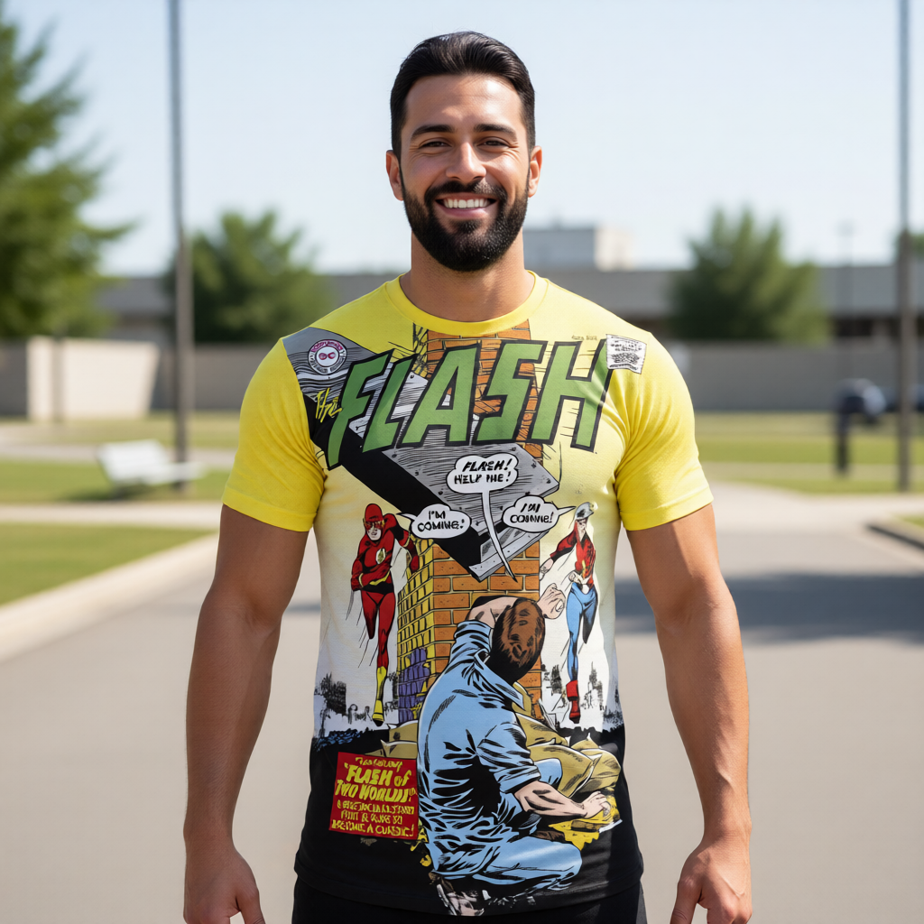 FLASH 123 All Over Print Shirt & Tank Top