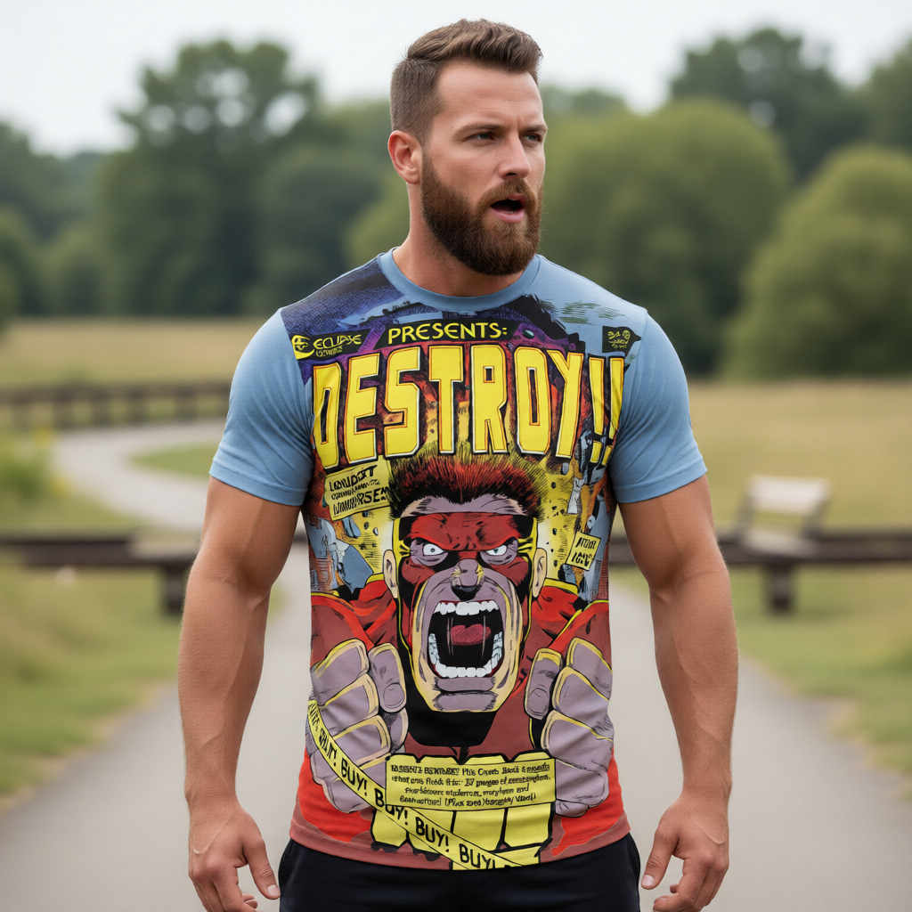 DESTROY!! 10 All Over Print Shirt & Tank Top