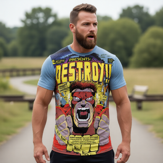 DESTROY!! 10 All Over Print Shirt & Tank Top